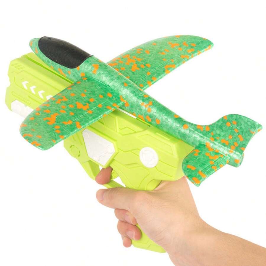 2024 New Foam Airplane Launcher Toy, Catapult Plane Toy, Outdoor