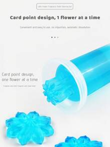 1/2/3/6pcs Pack Toilet Deodorizer, Floral Fragrance Gel Toilet Cleaner, Bathroom Freshener