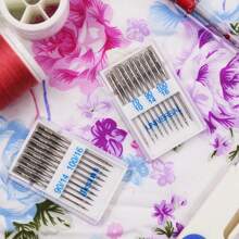 2Box/Set Universal Jeans Stainless Steel Needles Sewing Machine Supplies For Singer Brother Janome Varmax Sizes70/10 90/1 - Silver - View 3