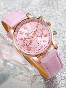 2 chiếc đồng hồ đeo tay thời trang và thanh lịch dành cho bé gái, đồng hồ thạch anh tiện lợi sang trọng nhẹ, vòng tay hình trái tim đẹp nhất, quà tặng tuyệt vời nhất cho bé gái, quà tặng Halloween, quà tặng Giáng sinh, mùa tựu trường - Hồng - Xem 2