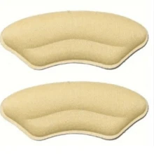 High Quality 8 Pieces (4pairs)Heel Clip Padding For Loose-Fitting Shoes, Heel Pad For Men And Women With Shoes That Are Too Big, Padding Improves Shoe Fit And Comfort And Prevents Heel Slipping And Blistering (4pairs) (Black, Beige), For Women Men Sneakers Shoes, Casual Shoes, Women Pumps Women Heels