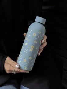 1 件 500 毫升/16.91 盎司雏菊系列真空保温杯、冷饮瓶、小口水瓶、健身和户外运动水壶、学校用品、节日礼物 - 彩色 - 查看 7