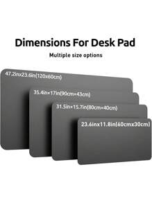 Macaron Color Plush Mouse Pad, Desk Mat, Nail Art Mat, Multi-Size - White - View 2