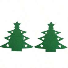 12pcs Christmas Decoration, Tableware Storage Christmas Tree, Five-Pointed Star, Applicable Scene, Christmas Decoration, Table Decoration, Kitchen Decoration Supplies, Tableware Storage Desktop Decoration, For Home, Gift, Vacation And Festival Halloween Christmas Multifunctional Use - Multicolor - View 10