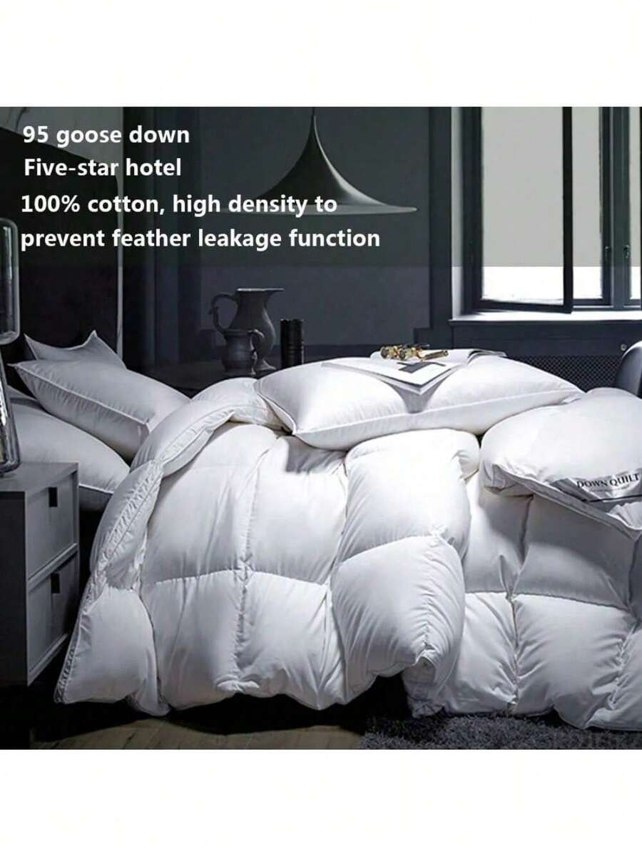 Oose Down Quilt FiveStar Hotel Duvet Super Soft Fluffy Queen King Full