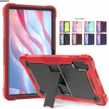 Funda de silicona resistente para tableta Honor Pad X9, carcasa híbrida de 11,5 pulgadas para PC, soporte a prueba de golpes, 2023 - Rosa - Ver 2