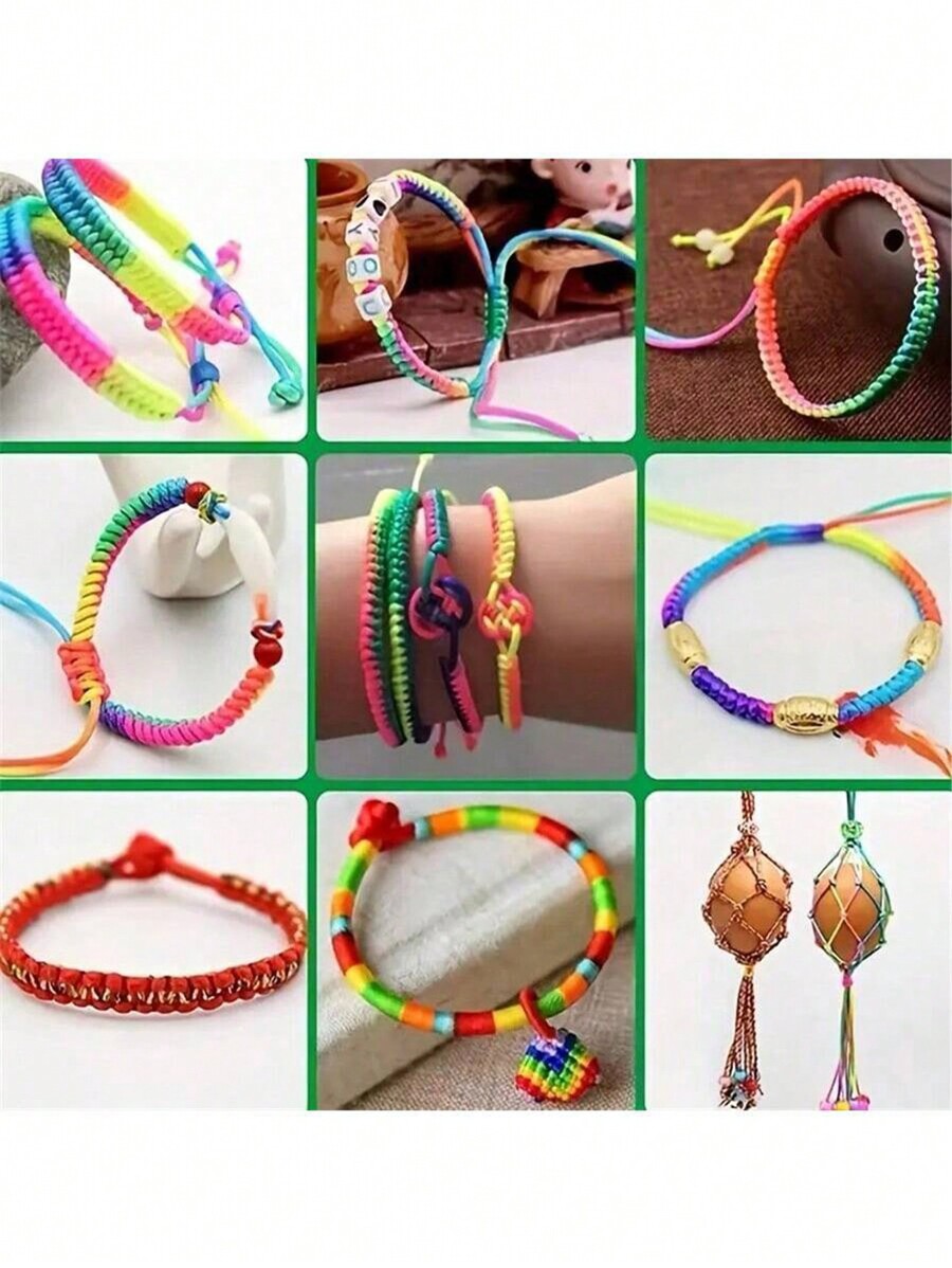 beadia Randomly Choose 10 Colors, And The 7th Chinese Knot Thread Can