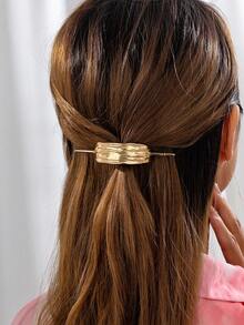 日式金属发夹，女士发饰，优雅发带和发夹 - 髮扣 - 查看 1