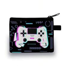 1PC Khủng Long Sợi Polyester Ví Tiền Xu Đơn Giản Khóa Kéo Túi Đựng Thẻ Thích Hợp Cho Sử Dụng Hàng Ngày Ngoài Trời Và Gia Đình Quà Tặng Sinh Nhật Giáng Sinh Quà Tặng Lễ Tạ Ơn - Nhiều màu - Xem 2