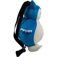 pokemon Zaino di peluche Snorlax, dimensioni compatte e spaziose - Zaino di peluche Pokémon Snorlax con spallacci regolabili e comodi, con licenza ufficiale del divertente personaggio Pokémon