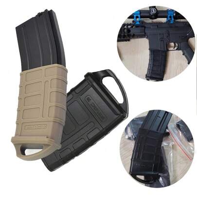 Bao da cao su M4/M16 Quick Magazine 5.56 Túi đựng băng đạn cao su chống trượt cho súng hơi Phụ kiện săn bắn