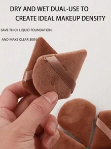 1/50pcs Makeup Sponge Set, Makeup Sponge, Makeup Sponge, Powder Puff, Soft & Skin-Friendly, With Storage Box, Suitable For Cream & Powder Cosmetics, Latex-Free, For Wet & Dry Foundation Use