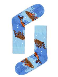 1 Đôi tất cổ cao thời trang Unisex, phù hợp cho mọi mùa - Nhiều màu - Xem 1