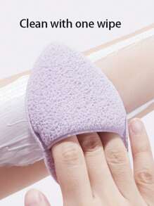 1/3 Stücke Gesichtsreinigungsschwämme für tägliches Peeling, Gesichtsreinigungsschwämme zum Händewaschen in Fingerhandschuh-Stil, entfernen und tiefe Reinigung Peelinghandschuh für Make-up Entfernung & tägliche Hautpflege Gesichtspflege Make-up Pinselreiniger