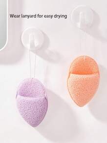 1/3 Stücke Gesichtsreinigungsschwämme für tägliches Peeling, Gesichtsreinigungsschwämme zum Händewaschen in Fingerhandschuh-Stil, entfernen und tiefe Reinigung Peelinghandschuh für Make-up Entfernung & tägliche Hautpflege Gesichtspflege Make-up Pinselreiniger