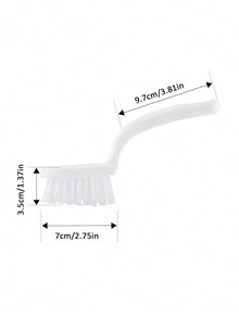 Cọ vệ sinh góc gạch phòng tắm không có vùng chết, thích hợp để vệ sinh khe hở sàn phòng tắm - Nhiều màu - Xem 4