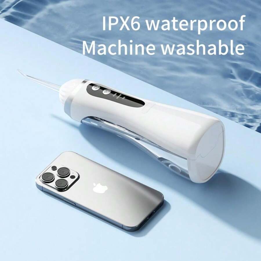 Portable Oral Irrigator 3 Speed 5 Nozzle Flosser Teeth Cleaning Kit 0