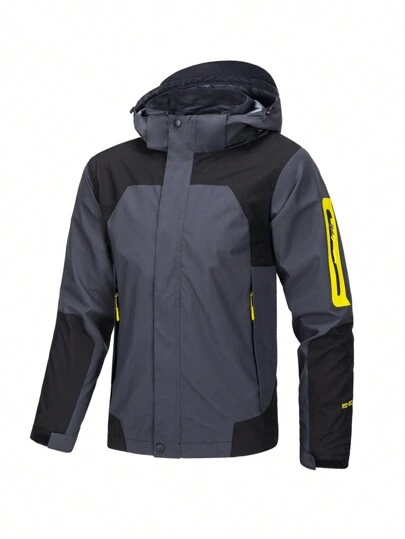 New Spring Autumn Windproof And Rainproof Basic Jacket Men Waterproof Thin Charge Coat Outerwear Outfits Mountaineering Clothing Outdoor Jackets