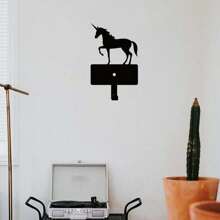 HELLOYOUNG 1 cái, Móc chìa khóa kim loại đầu ngựa treo tường, Móc chìa khóa túi đựng quần áo đa năng, Móc treo tường trang trí phòng khách, Tường kim loại, Thích hợp để trang trí nhà hiện đại, Trang trí phòng, Trang trí phòng ngủ, Trang trí phòng tắm, Chống thấm nước, Chống gỉ, Trang trí tường - Nhiều màu - Xem 13