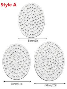 1pc,51mm/53mm/58mm, Thickened Double Layer Reusable Coffee Filter Screen Heat Mesh Screen Portafilter Barista Coffee Making Puck Screen For Portafilter Basket Espresso Accessories Back To School
