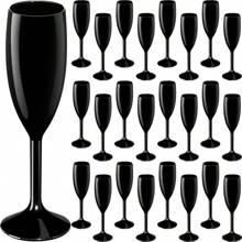 可重复使用的家庭聚会酒杯、户外酒吧玻璃器皿、高端红酒、白葡萄酒、鸡尾酒杯 - 彩色 - 查看 20