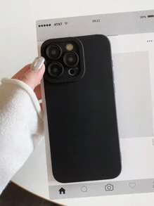 Bộ 3 ốp lưng điện thoại Dopamine trơn màu - Đen/Trắng/Hồng, có bảo vệ camera, tương thích với iPhone & Galaxy, chống nước, chống sốc, chống rơi vỡ và chống trầy xước. - Nhiều màu - Xem 9