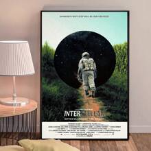 1 件墙面艺术海报无框星际穿越经典科幻电影海报优质印刷品和海报高清质量海报墙面艺术画书房家居装饰流行 - 彩色 - 查看 7