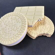 Bộ 3 sổ tay Chocolate + Cookie (Chocolate + Pink Circle Cookie + Pink Bite Cookie), Sáng tạo với hương thơm, Sổ ghi nhớ Chocolate sáng tạo, Sổ ghi nhớ mini, Sổ tay di động, Sổ tay vui nhộn, Sổ ghi nhớ - Nhiều màu - Xem 4