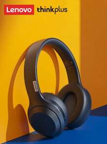 Lenovo Lenovo TH10 Bluetooth Headphones, Passive Noise-Proof, Hi-Fi Bass, Stereo Sound Quality, Suitable For Gaming, Sports, Calls, Compatible With Computers And Phones, Wired & Wireless Dual Mode
