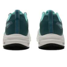 XTEP Zapatillas de running para hombre Speed 5.0, de perfil bajo, resistentes al desgaste, livianas, de moda y con amortiguación de impactos - Blanco vela/Verde maca/Verde Feiquan - Ver 4