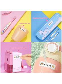 60 stuks / 120 stuks / 180 stuks / 240 stuks Aangepaste naamstickers Aangepaste stickers Labels Kinderen Schoolbenodigdheden Waterfles Potlood Babyshower Familiedecoraties Geschenken Winteravondgeschenken Terug naar school Wintercadeau-ideeën Jongen Meisje Valentijnsdag