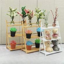 1 cái Giá để hoa mini, Đồ nội thất trang trí nhà nhỏ Giá để giày mini, Mô hình cảnh xây dựng Trang trí cho giá để hoa ban công, Đồ trang trí trong nhà, Đồ nội thất trang trí nhà, Đồ nội thất chơi giả vờ - Nhiều màu - Xem 2