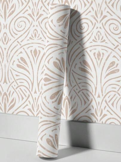 Removable Wallpaper, Sc inavian Minimalist Peel Stick Wand Paper, Bohemian Home Room 17.7 Inches 6.5/9.8 Feet *1pc view 8
