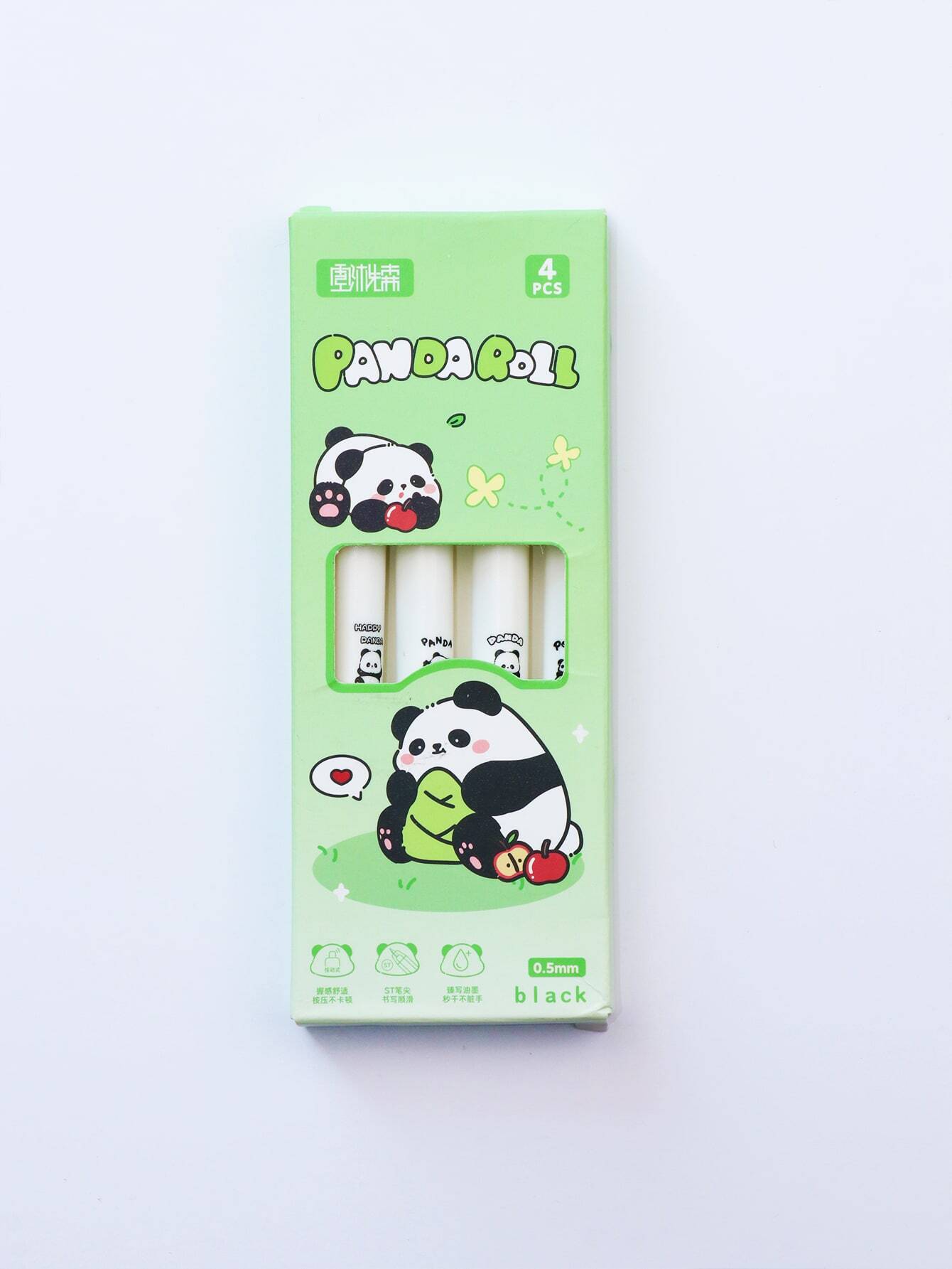 4 PCs In A Box, QuickDrying Pens, Cute Students, Comfortable And