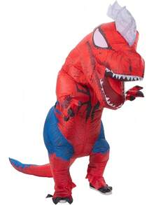 Adult Inflatable Clothing - Inflatable Bodysuits - Red - View 1