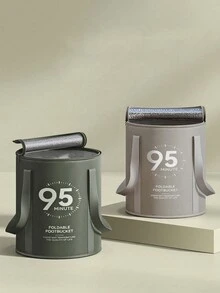 1 件可折叠泡脚袋，家用折叠洗脚盆，可伸至小腿以上，保温，便携式家用旅行宿舍足浴盆，带温控。携带方便，节省空间。 - 彩色 - 查看 6