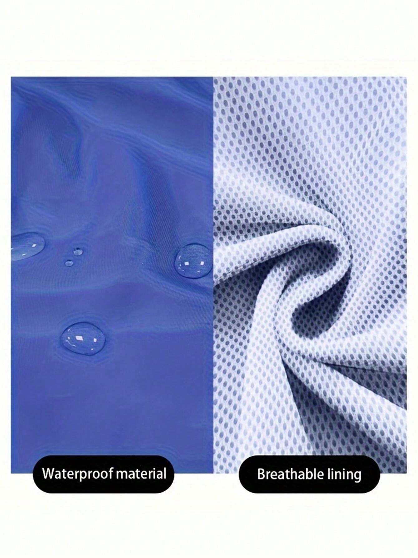 Pet Waterproof Jumpsuit Raincoat, AllInOne Rain Protective Clothes For Dogs, Small/Medium