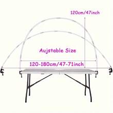 Kit de Arco de Balões com Suporte de Mesa Ajustável de 120cm a 180cm para Decorações de Festa, Casamento, Aniversário, Formatura, Ação de Graças, Natal