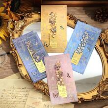 1pc Metal Hollow Bookmark Retro Fantasy Butterfly Flowers Asymmetric Reading Mark Bookmark Stationery Supplies For Gift Birthday Friends Club Book Lover Readers Office - one-size - View 1