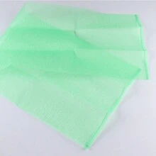 1 件随机颜色尼龙浴巾长丝瓜络擦洗布，成人沐浴擦洗毛巾，适用于淋浴桑拿，强力去角质剂，无需帮助即可清洁背部 - 隨機顏色 - 查看 9