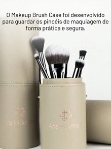 Ana Hickmann Gray Makeup Brush Case - Multicolor - View 3