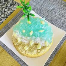 1 Khuôn silicon fondant chủ đề đại dương - Dụng cụ làm bánh thủ công DIY dành cho sô cô la, kẹo, đất sét polyme, đồ trang trí thạch cao có hình rong biển, cá biển, cua, san hô, vỏ ốc xà cừ - Xám - Xem 8