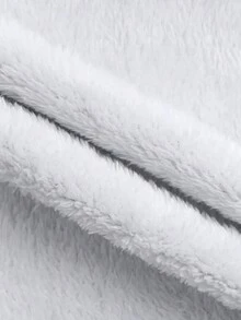 Chamarra Para Mujer Abrigo De Felpa Con Capucha Invierno,Abrigos Mujer,Chamarras Para Mujer,Abrigo Dama,Chaqueta con capucha - Negro - Ver 8