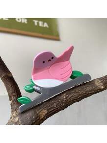 New Creative Acrylic Claw Hair Clips, Unique Design Stars, Sun, Hair Claw Hair Accessories For Girls, Cute & Lovely New Acrylic Hair Clips With Bird, Animal, Swallow Decor For Buns & Ponytails,Claw Clips,Hair Jaw Clip,Hair Clutch Fall Winter For Vacation Outfits Woman