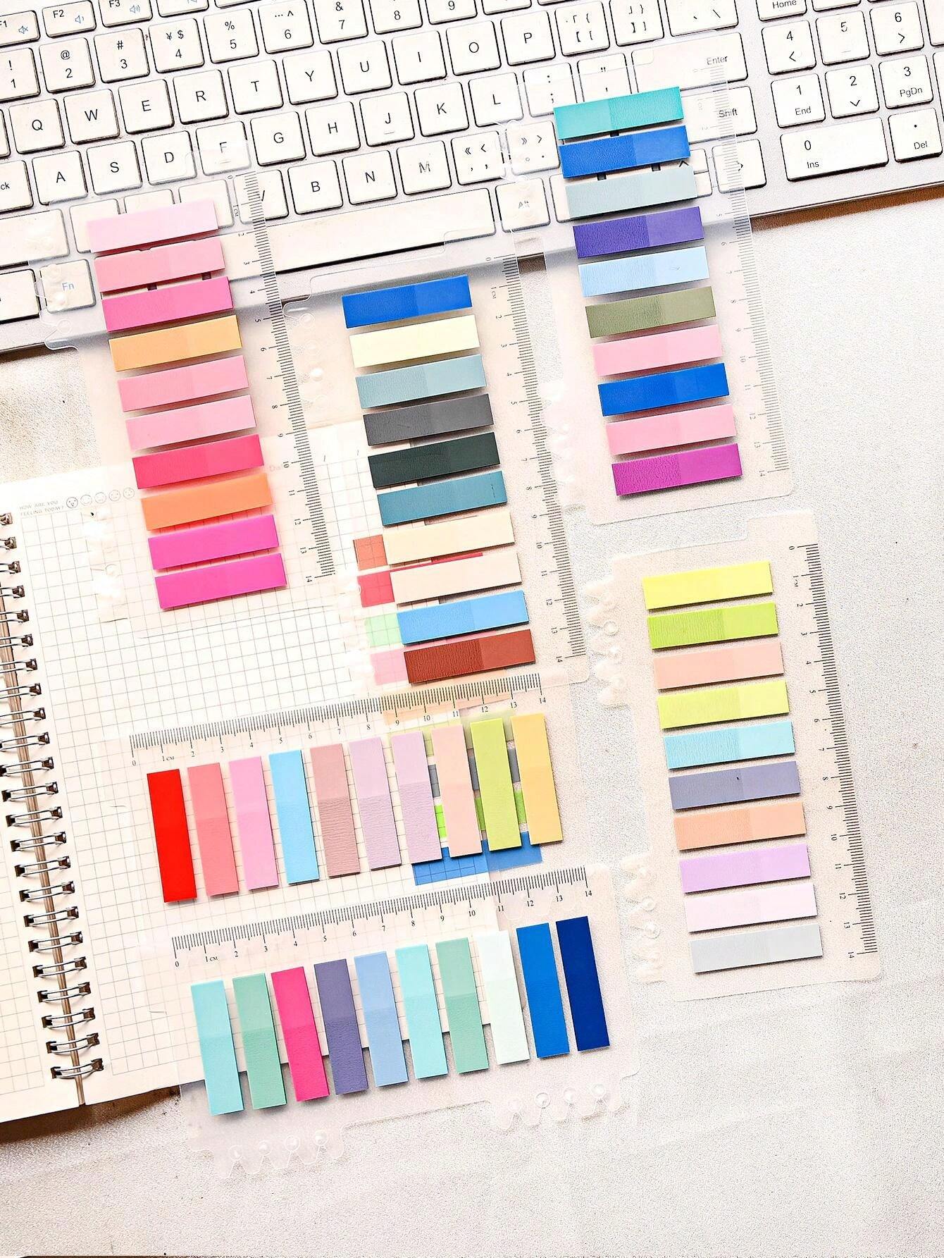 200 Sheets Of 1 Type Index Sticker Plastic Material Indicator Stickers