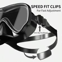 Adult Diving Mask - Tempered One-Piece Mask, Protective Anti-Fog Anti-Water For Outdoor Sports, Water Activities, Swimming, Beach Essentials, Beach Accessories, Pool Float