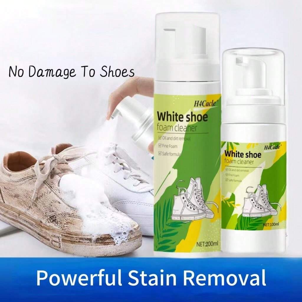 H4Cacle H4Cacle MultiPurpose White Shoe Foam Cleaner Decontamination