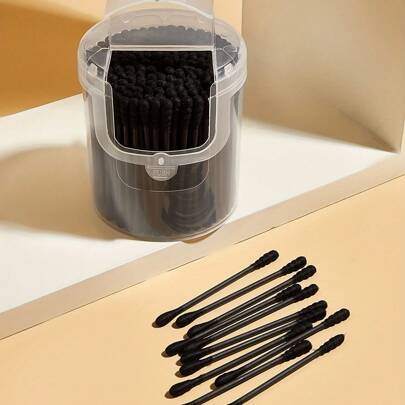 200pcs Double-Tipped Ear Cleaning Swabs With Paper Sticks - And Gentle On Skin - Perfect For Makeup And Ear Care