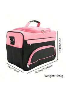 Multi-Functional Storage Tool Bag, Large Capacity Makeup Bag, Cosmetic Bag, Hairstyling & Beauty Tools Organizer - Multicolor - View 11