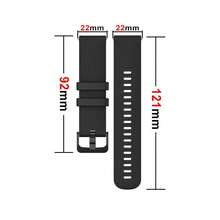 Durable Sweat And Water Resistant Silicone Strap For Garmin Vivoactive 4 / Vivoactive 3 /  Venu / Venu SQ - Đỏ - Xem 4